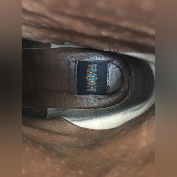 Vintage Transit black leather ankle boots - Picture 4 of 5